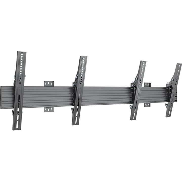 Multibrackets M Wallmount Pro MBW2U - 2-skærm vægmontering, sort, 40"-65"