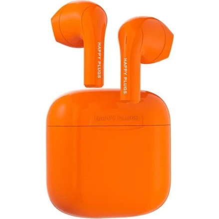 Happy Plugs Joy In-Ear TWS Orange, 12 timer batteri