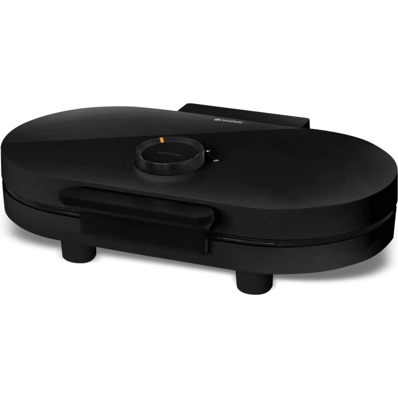 Champion Vaffeljern 1600W, 2x18cm, Sort