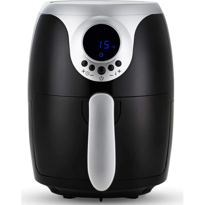 Champions Air Fryer Mini 2,0 L 1000W Sort/Sølv