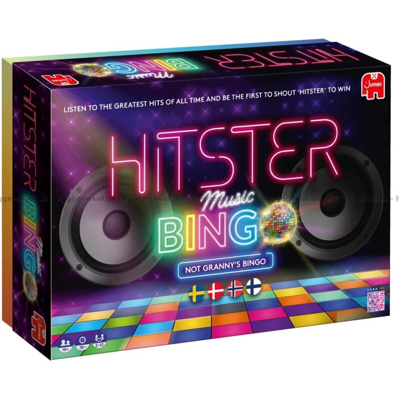 Hitster Bingo – musikalsk bingospil