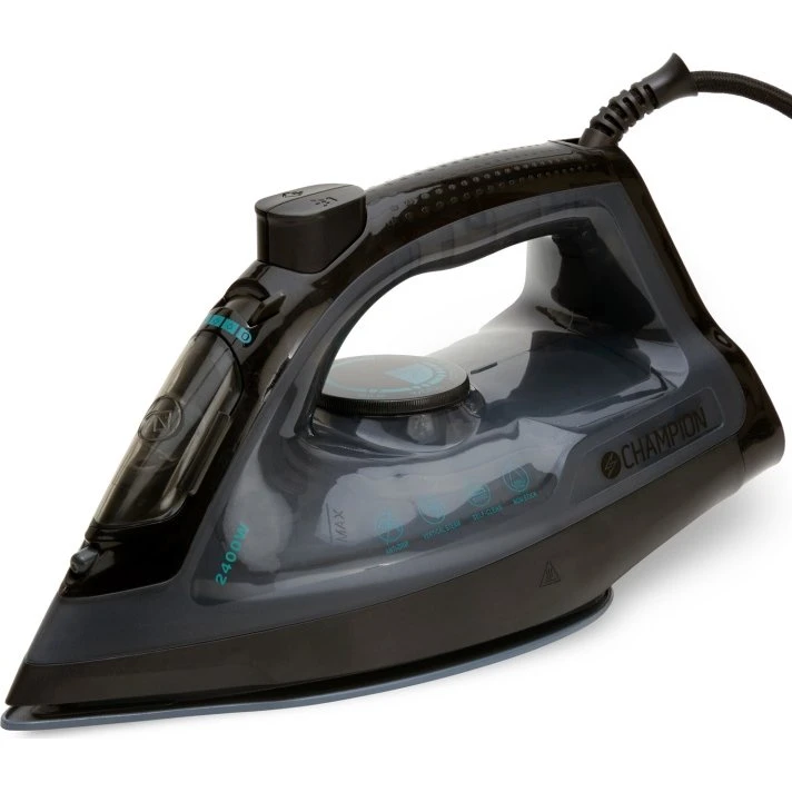 Champion SJ500 Ångstrykjärn 2400W Keramisk, Sort