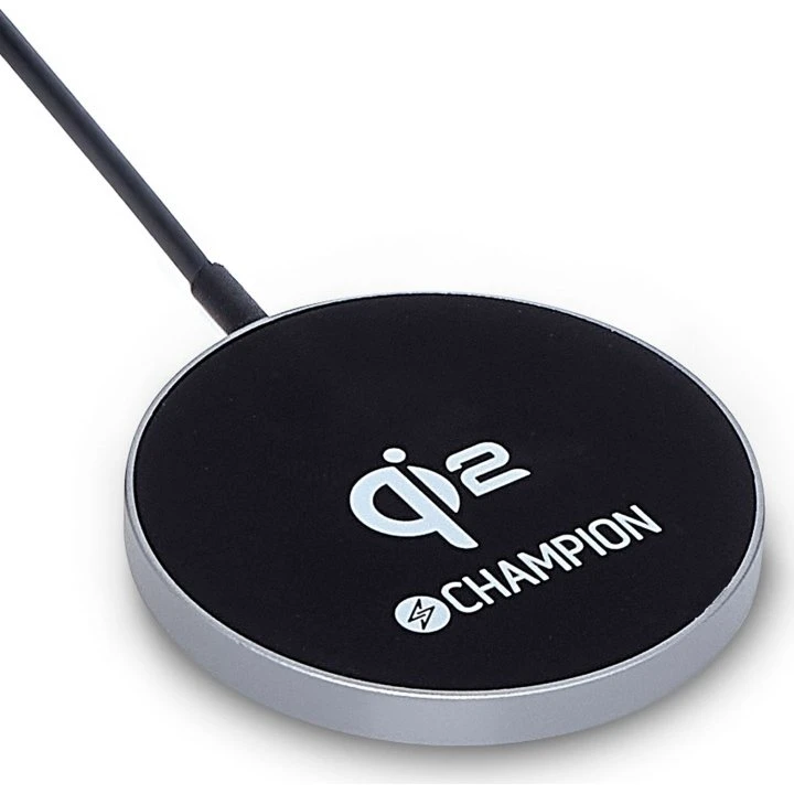 Champion QI2 Trådløs Laddere 15W, USB-C, Hvid