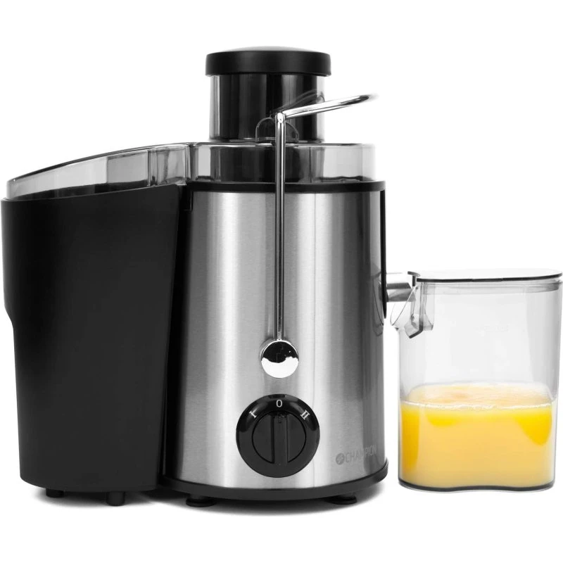 Champion RS400 Juicer 600W, 0,5L, rustfrit stål, sort