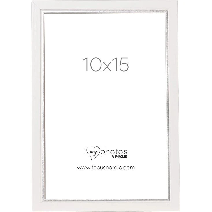 Focus Twist Billedramme 10x15 cm Hvid