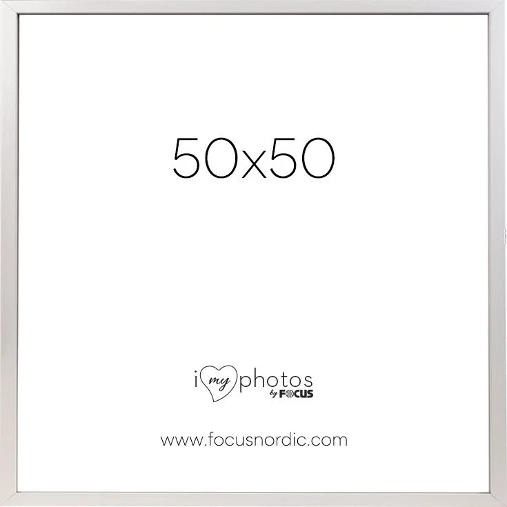 Focus Soul Hvid Billedramme 50x50 cm