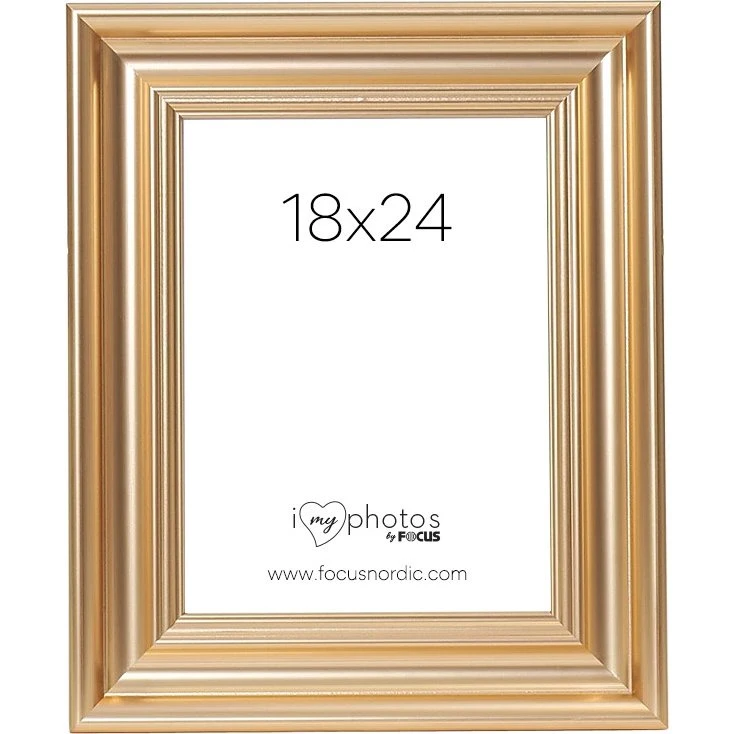 Focus Charleston Billedramme 18x24cm Guld