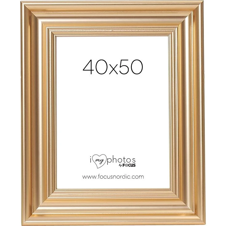 Focus Charleston Billedramme 40x50cm Guld