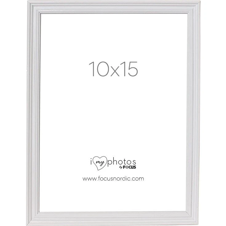 Focus Verona Billedramme 10x15 cm Hvid