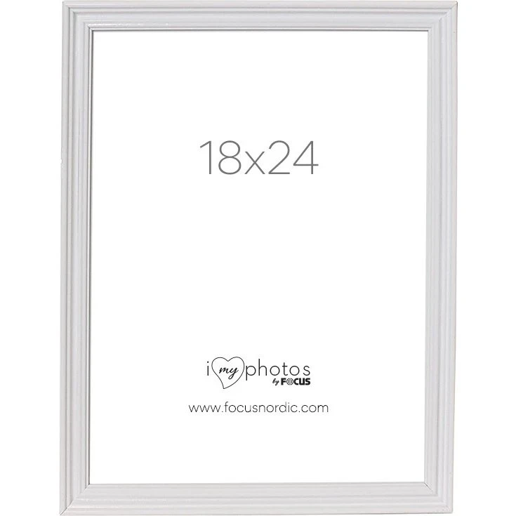 Focus Verona Billedramme 18x24cm Hvid