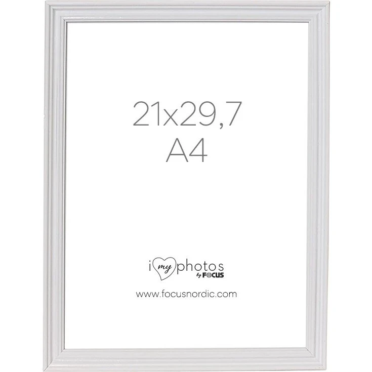 Focus Verona Billedramme 21x29.7 cm Hvid