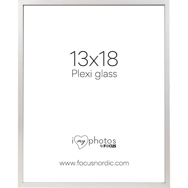 Focus Soul Billedramme, Hvid, 13x18 cm