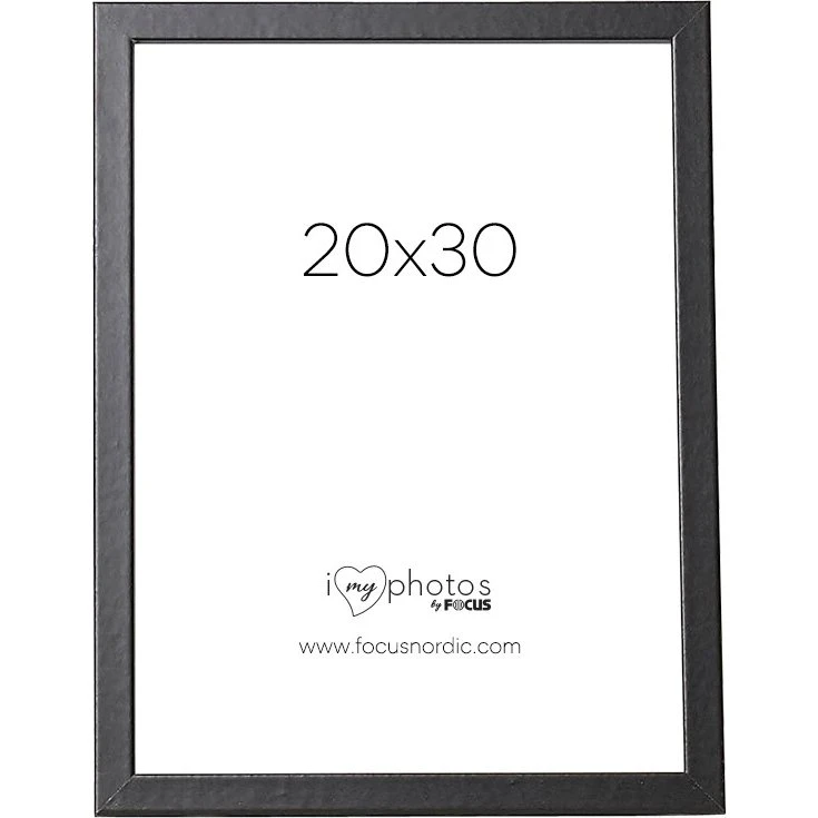 Focus Pop Billedramme 20x30cm Sort