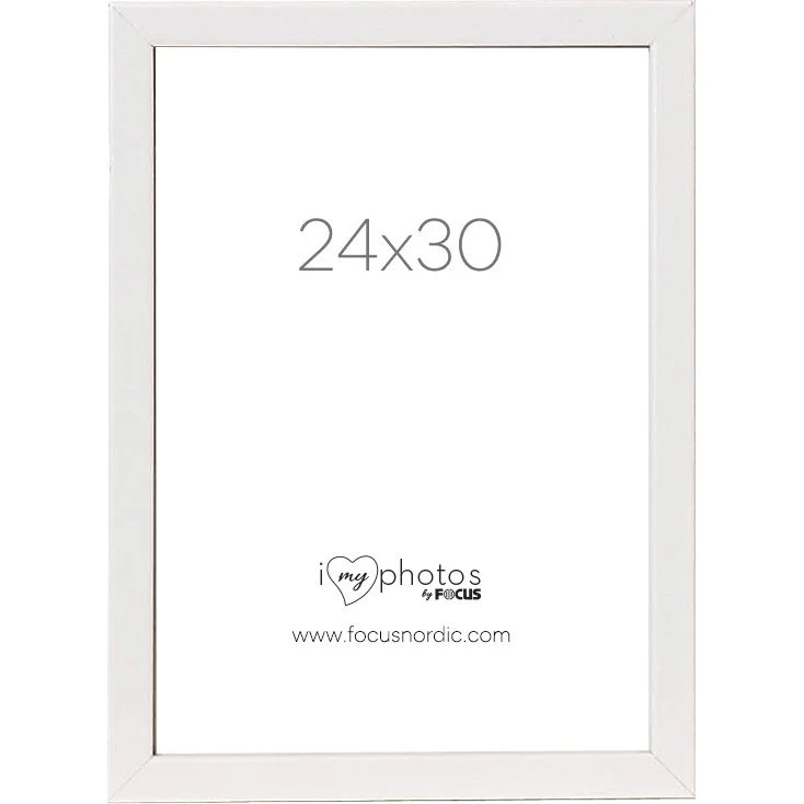 Focus Pop Hvid Billedramme 24x30 cm
