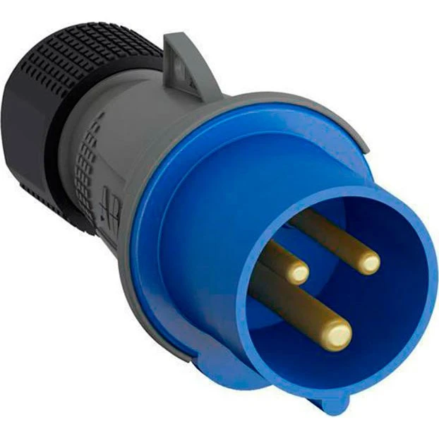 ABB CEE Stikprop 3-pole 32A 200-250V Blå IP44