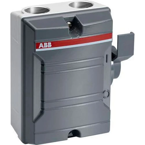 ABB LBAS 416 TPSN Reparationsafbryder EMC, 16A, 500V, grå