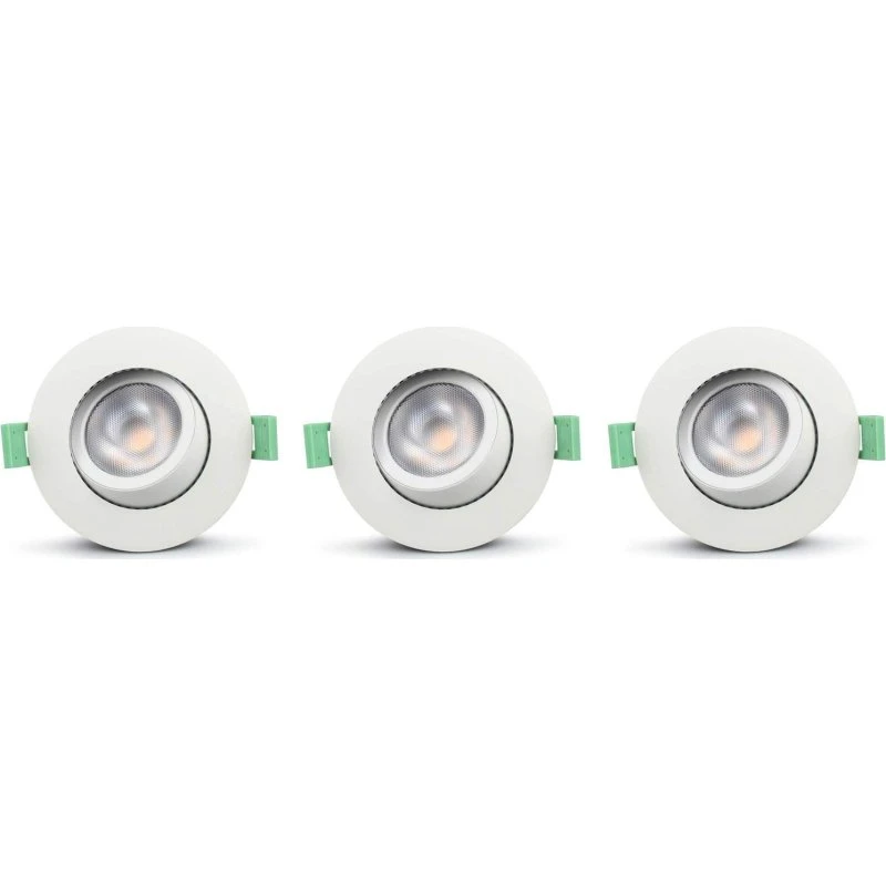 Ellen Dim-to-Warm 520lm IP65 3-pak Hvid