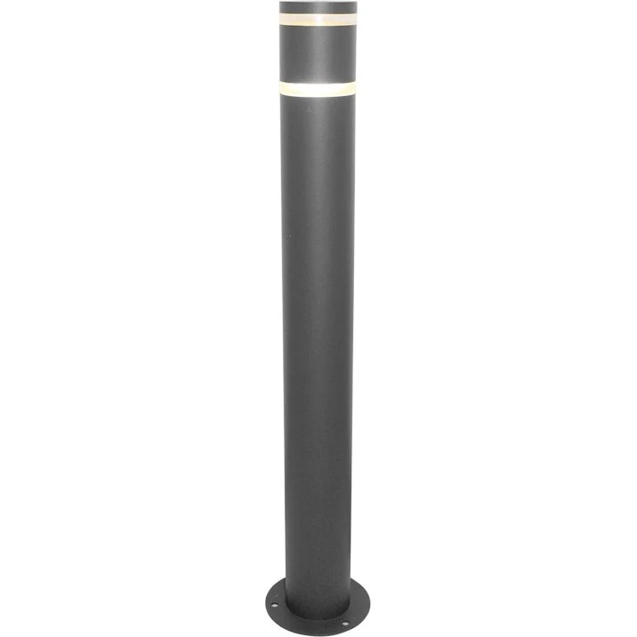 Nils Bollard 80cm E27 Dimbar Antracit