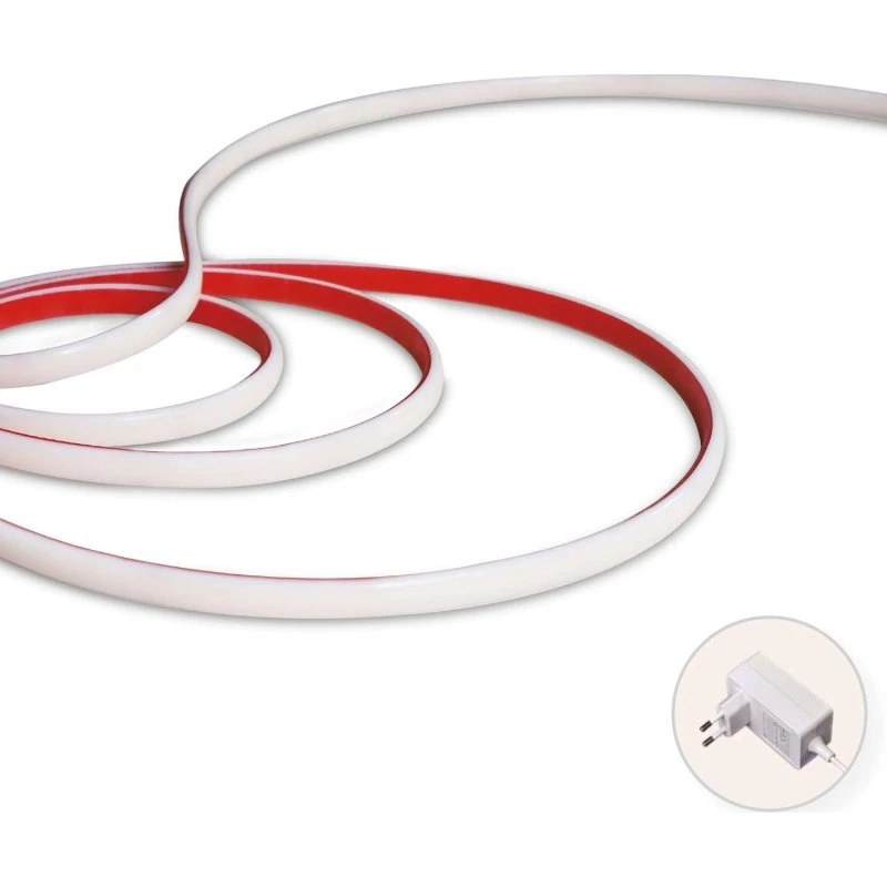 Llitt Anna LED Strip Kit 5m COB Milky IP65 3000K med strømadapter