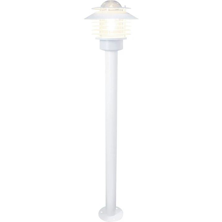 Stig Bollard 100 cm E27 Hvid IP44