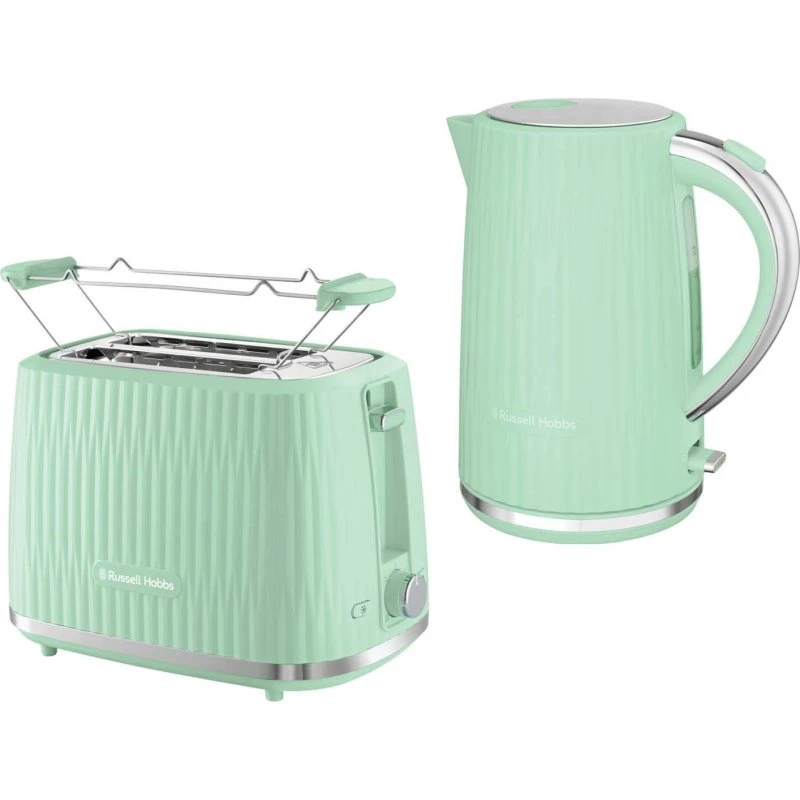 Russell Hobbs Pistachio Kedel & Brødrister Sæt – 1,7 L
