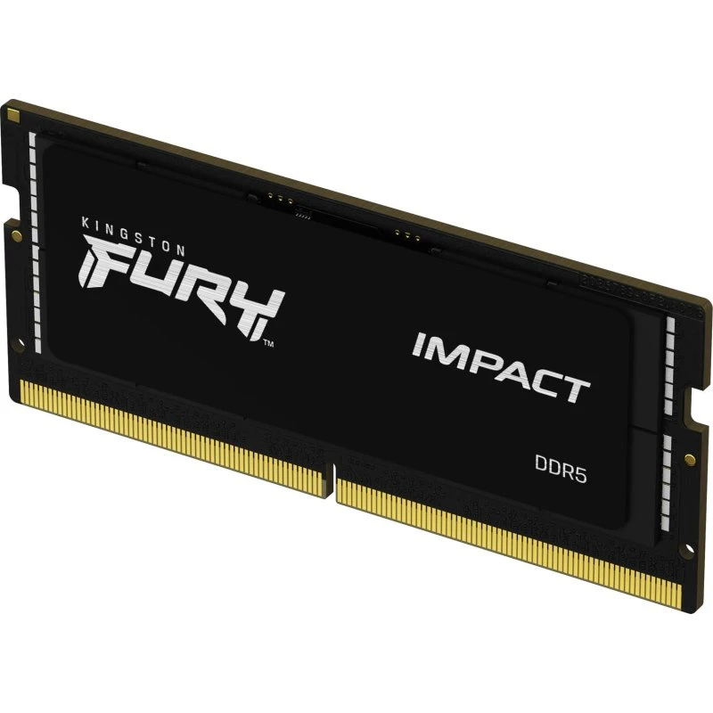 Kingston Fury Impact DDR5 4800MHz 32GB SODIMM Sort