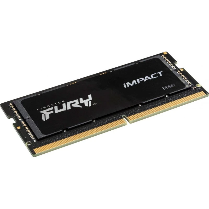 Kingston FURY Impact DDR5 4800MHz 16GB SODIMM Sort