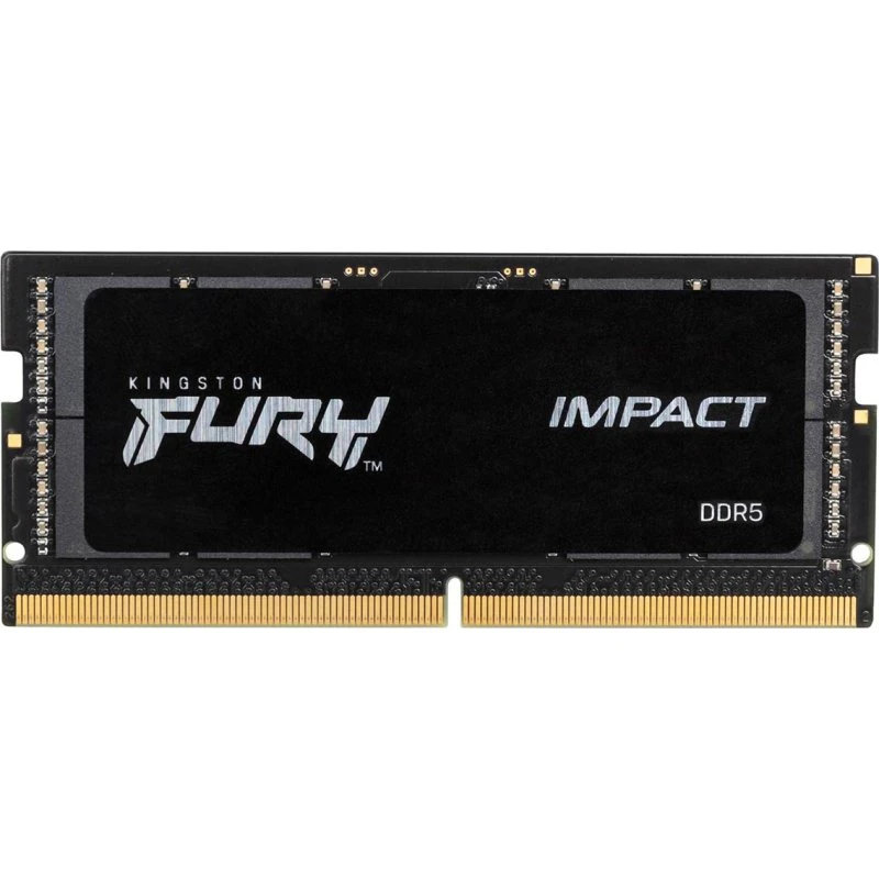 Kingston Fury Impact DDR5 4800MHz 16GB (2x8GB) Sort