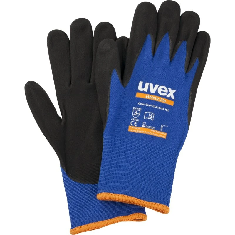Uvex Athletic Lite Montagehandske, Str 9