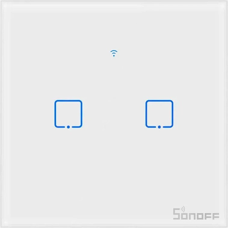 Sonoff T1 EU TX WiFi Smart Kontakt (2 tryk)