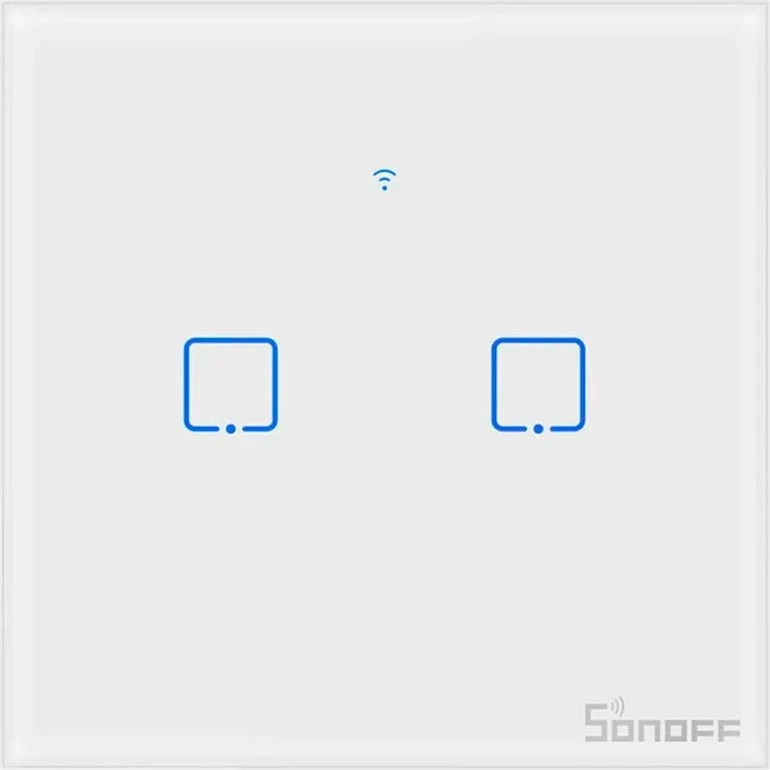Sonoff T0 EU TX WiFi Smart Kontakt (2 tryk)