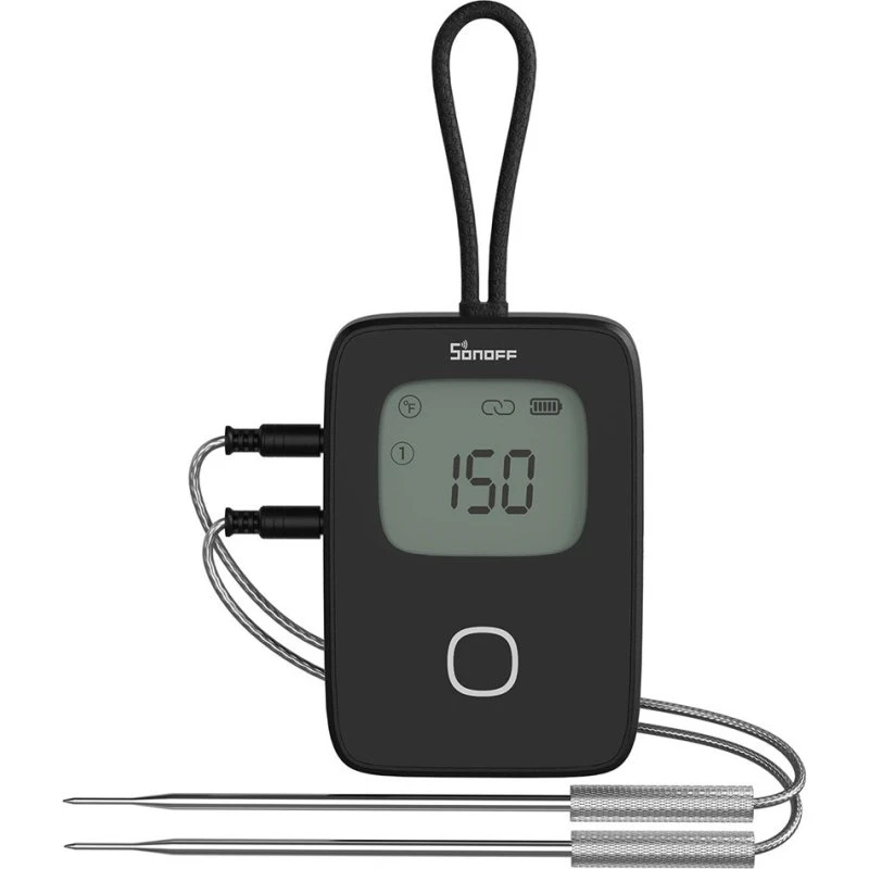 Sonoff BMT01 Trådløst Kødtermometer med 2 Sonder, Bluetooth, -50 °C til 300 °C