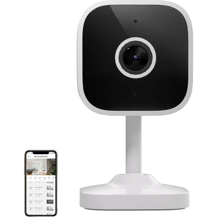 Sonoff CAM-S2 Gen. 2 Wi-Fi AI-overvågningskamera, 1080p, hvid