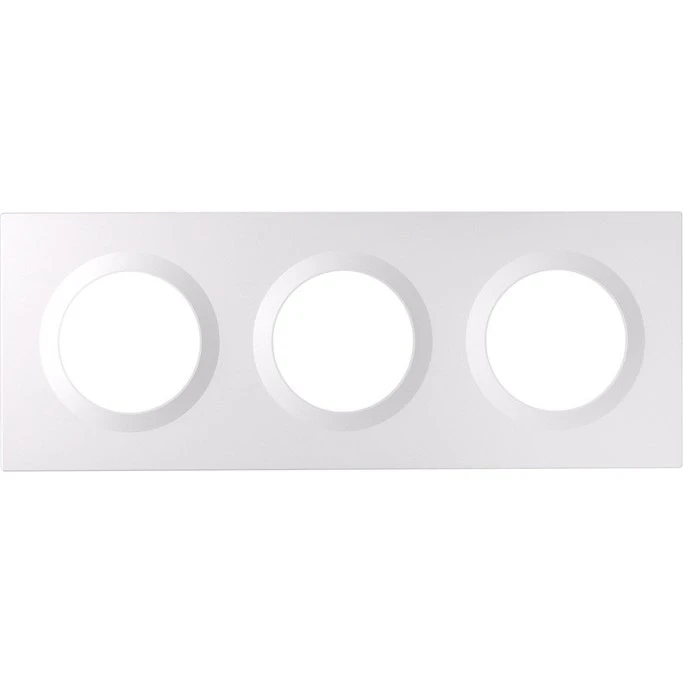 Sonoff EF3G Triple Orb Ramme, Hvid