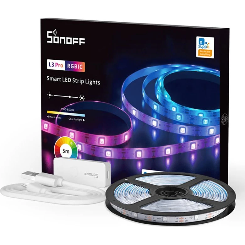 Sonoff L3-5M-P LED-stripe (5 m)