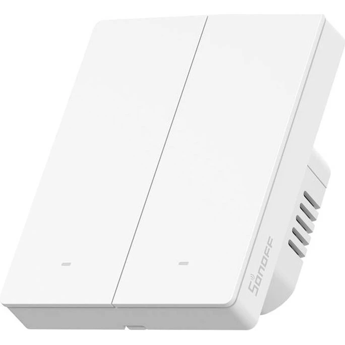 Sonoff M5-2C-80W WiFi Matter Smart Vægkontakt (2-kanal)