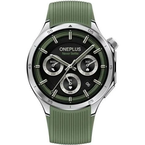 OnePlus Watch 3 46 mm Grøn Sølv AMOLED GPS
