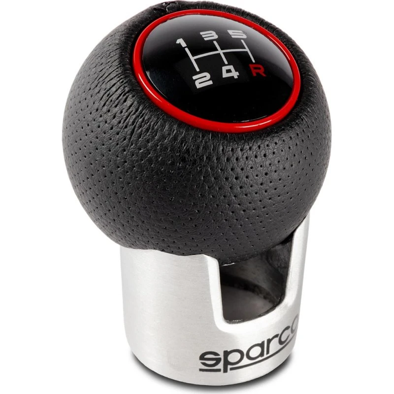 SPARCO LAZIO Rød/Sort Gearknop, Manuel