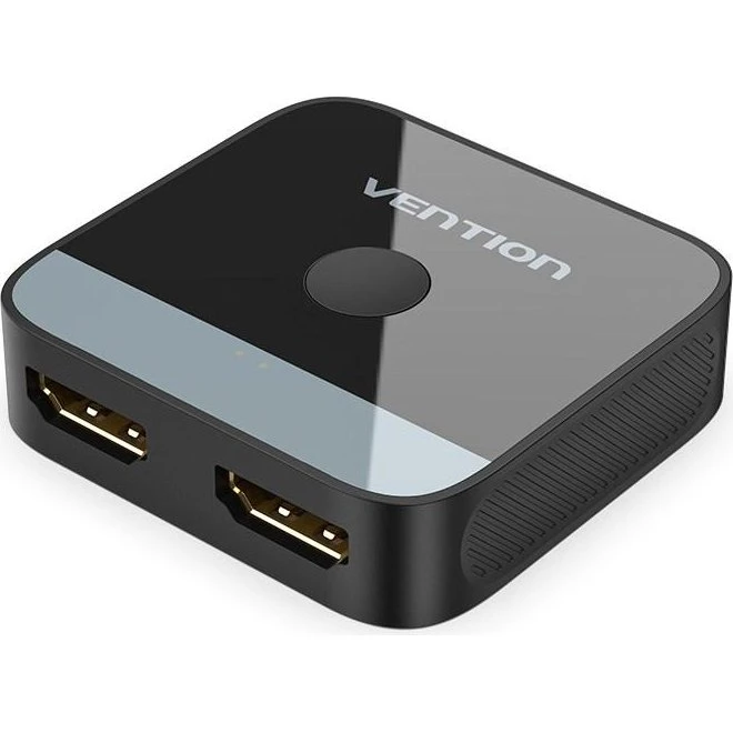 Vention HDMI Switch 2-ports 4K 60 Hz, sort