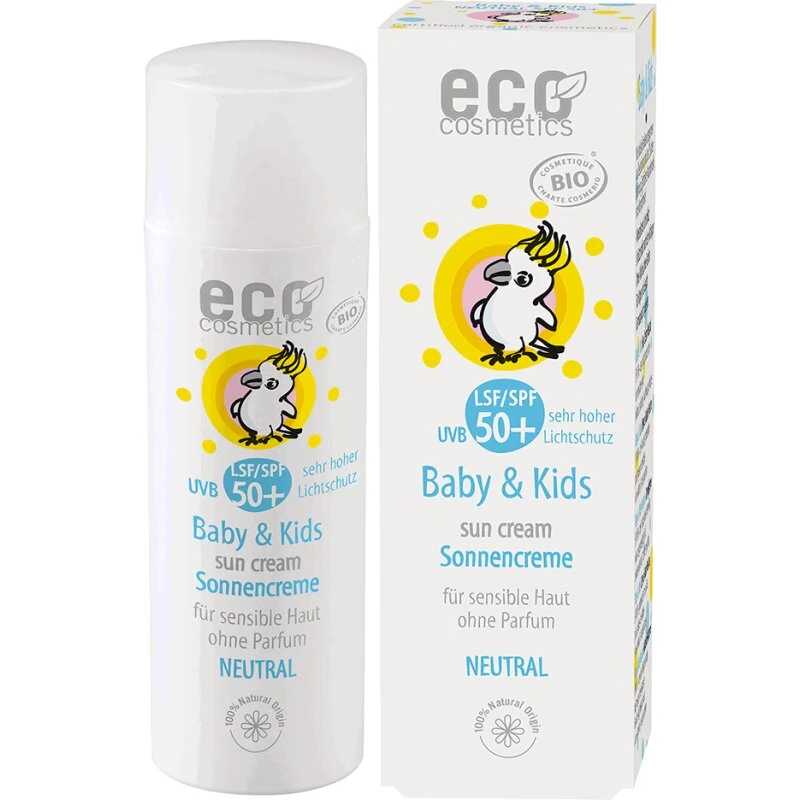 Eco Cosmetics Baby & Kids Solcreme 50+ Neutral 50 ml