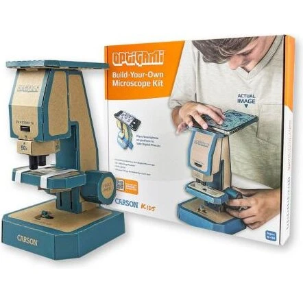 Carson Optigami Byg-selv mikroskop 50–400x