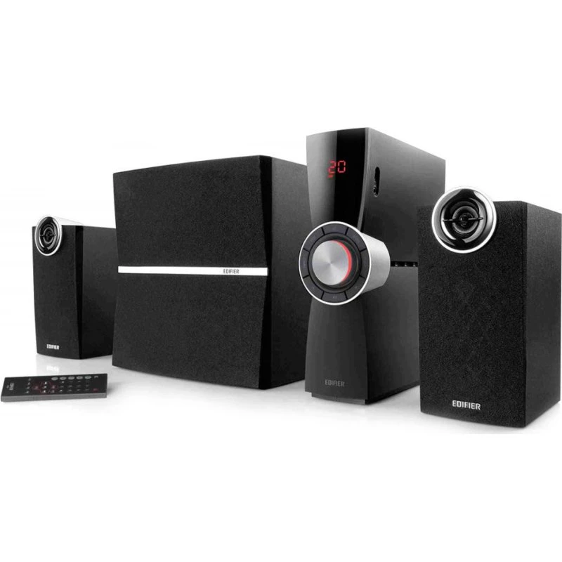 Edifier C2XD 2.1 Højttaler med Subwoofer, Sort