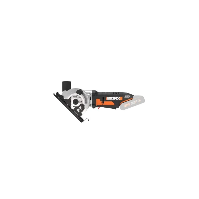 Worx 20V 85mm Rundsav, Solo (Uden Batteri)