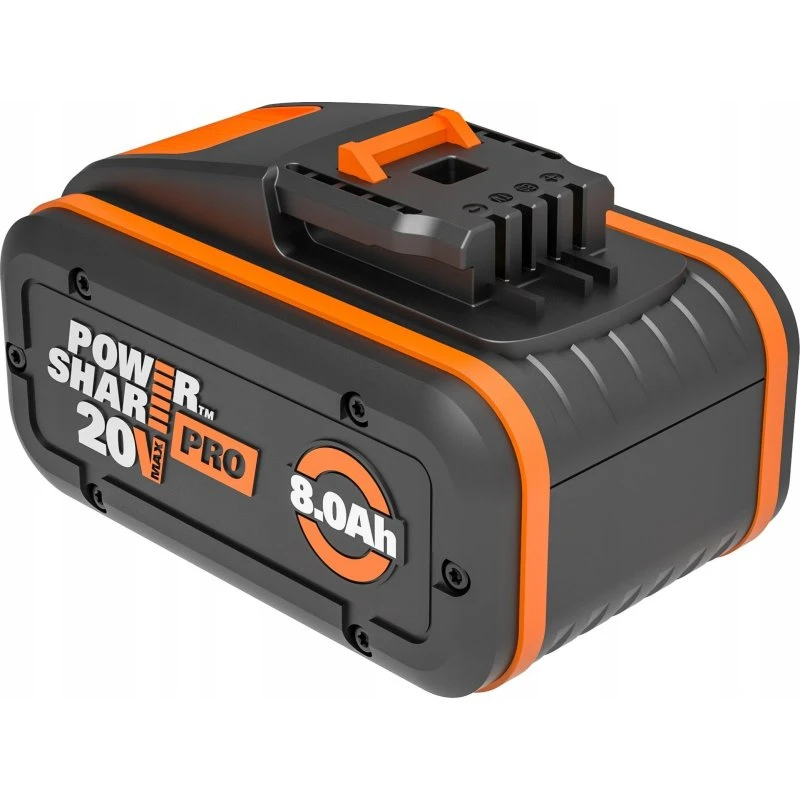 Worx WA3648 20V 8.0Ah Batteri med Indikator