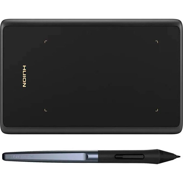 Huion H420X Grafiktablet 106x66 mm, batterifri pen med 8192 trykniveauer