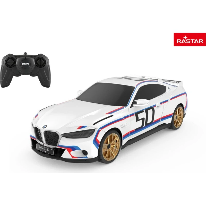Rastar R/C 1:24 BMW 3.0 CSL Hvid