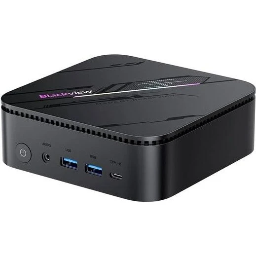 Blackview MP100 Pro Mini-PC i9-12900H, 16GB RAM, 1TB SSD, Sort