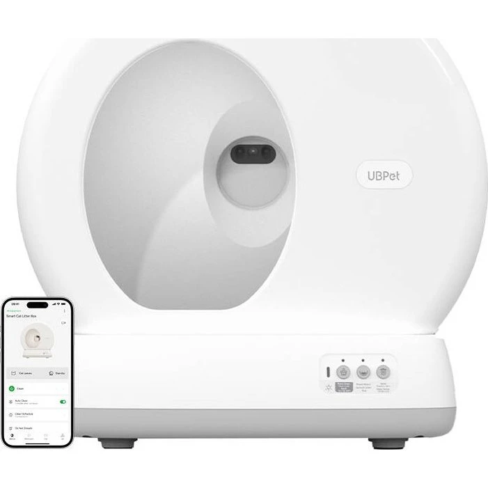 UBTECH C10 Pro Smart Kattebakke med Kamera – Max 10kg