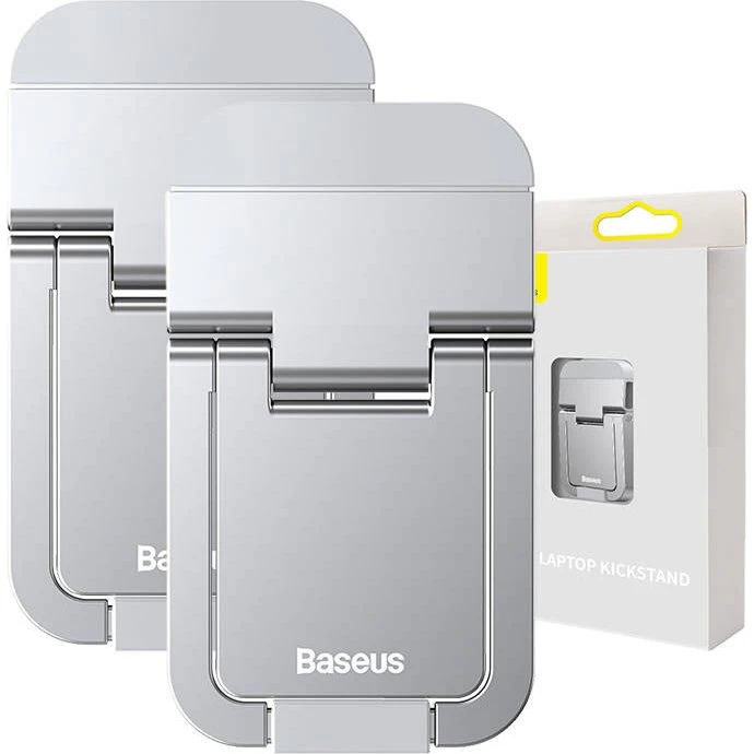 Baseus Slim Laptop Kickstand (2pk) Sølv