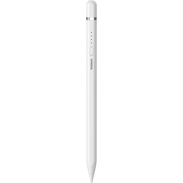 Baseus Smooth Writing Active Stylus, hvid, Lightning & trådløs opladning